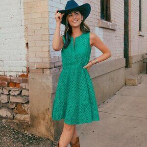 Summer Eyelet Dress
